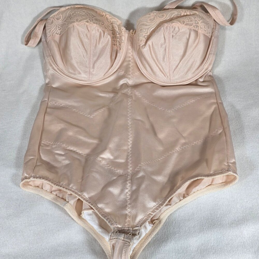 Ivory Blush All-in-One Body Shaper - Plus Size 2X–3X/42-44C -  Perfect for Bride